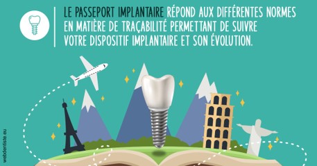https://www.latelier-dentaire.fr/Le passeport implantaire